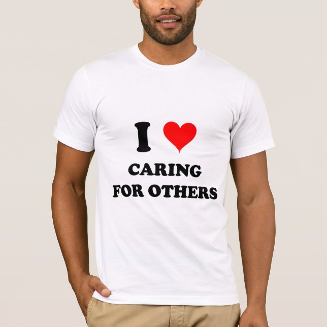 Camiseta Eu amo importar-se com outro (Frente)
