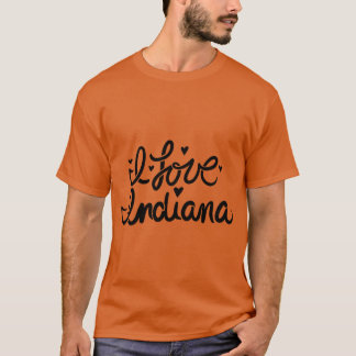 Camiseta Eu amo Indiana 1