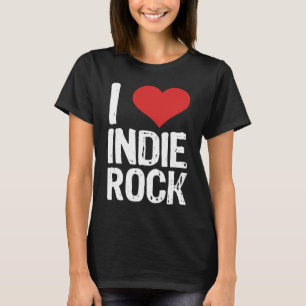 Camiseta Eu Amo Indie Rock