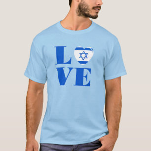 Camiseta Eu amo Israel