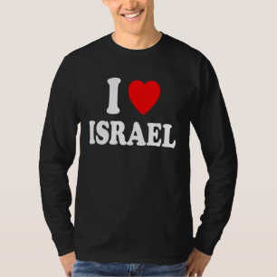 Camiseta Eu Amo Israel Viagens Turismo Lar Nacionalidade