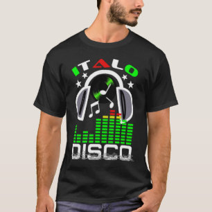 Camiseta Eu Amo Italo Disco Black