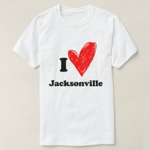 Camiseta Eu amo Jacksonville