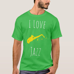 Camiseta Eu Amo Jazz