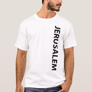 Camiseta Eu amo Jerusalém Israel