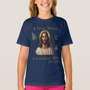 Camiseta Eu amo Jesus