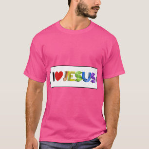 Camiseta Eu amo Jesus