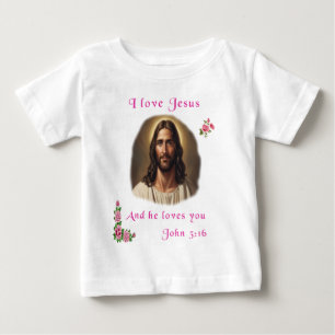Camiseta Eu amo Jesus