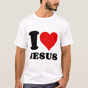 Camiseta Eu amo Jesus