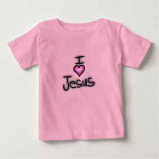 Camiseta Eu Amo Jesus Citação Cristã
