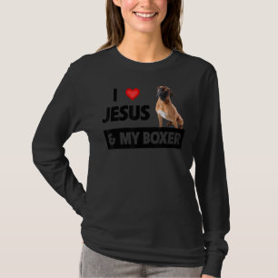 Camiseta Eu Amo Jesus E Meu Cachorro Mãe Pai Pet Parente C