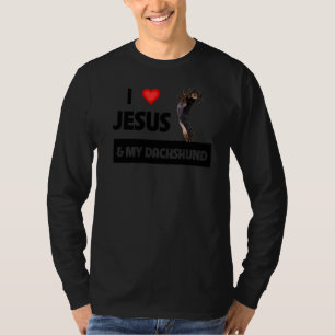 Camiseta Eu Amo Jesus E Meu Cachorro Mamãe Pai Pet