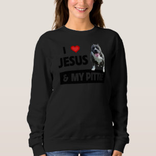 Camiseta Eu Amo Jesus E O Meu Cachorro Pequeno Cachorro Mam
