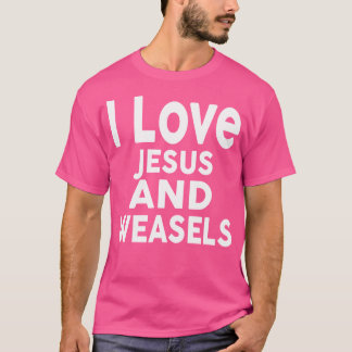 Camiseta Eu Amo Jesus E Vestido Engraçado
