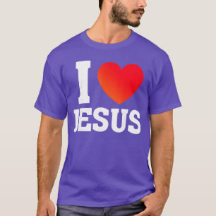 Camiseta Eu amo Jesus garota