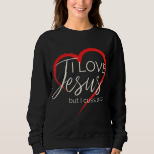 Camiseta Eu Amo Jesus Mas Eu Cuido Um Cristão Engraçado