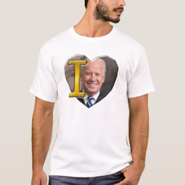 Camiseta Eu Amo Joe Biden -
