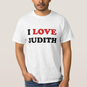 Camiseta Eu amo Judith