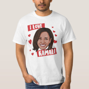 CAMISETA EU AMO KAMALA