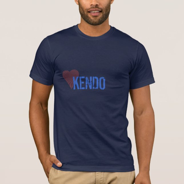 Camiseta Eu amo Kendo #1 (Frente)