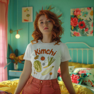 Camiseta Eu Amo Kimchi