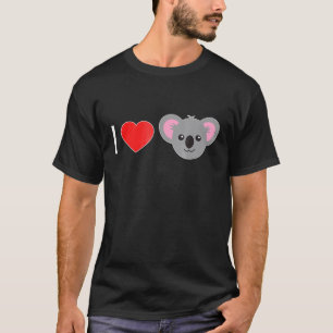 Camiseta Eu Amo Koalas Animal