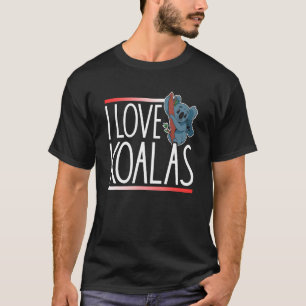 Camiseta Eu Amo Koalas Koala Bear Koala Cute Animal