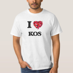 Camiseta Eu amo Kos