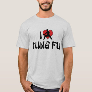 Camiseta Eu Amo Kung Fu