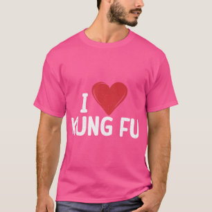 Camiseta Eu Amo Kung Fu
