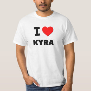 Camiseta Eu amo Kyra