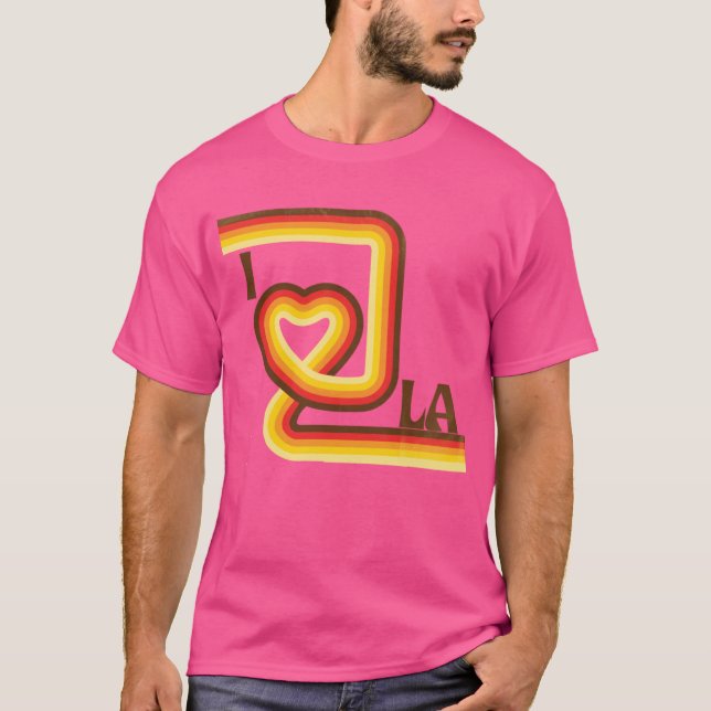 Camiseta Eu amo LA (Frente)