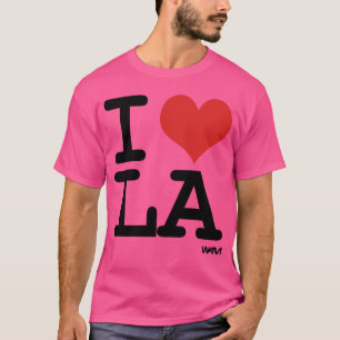 Camiseta Eu amo LA Los Angeles
