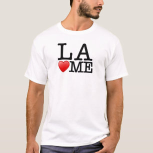 Camiseta Eu amo LA, Los Angeles me ama