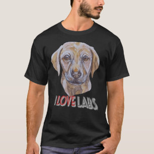 Camiseta Eu Amo Labradores