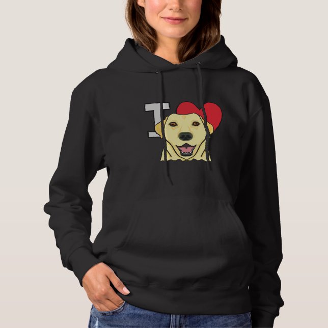 Camiseta Eu Amo Labradores (Frente)