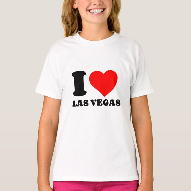 CAMISETA EU AMO LAS VEGAS (Frente)
