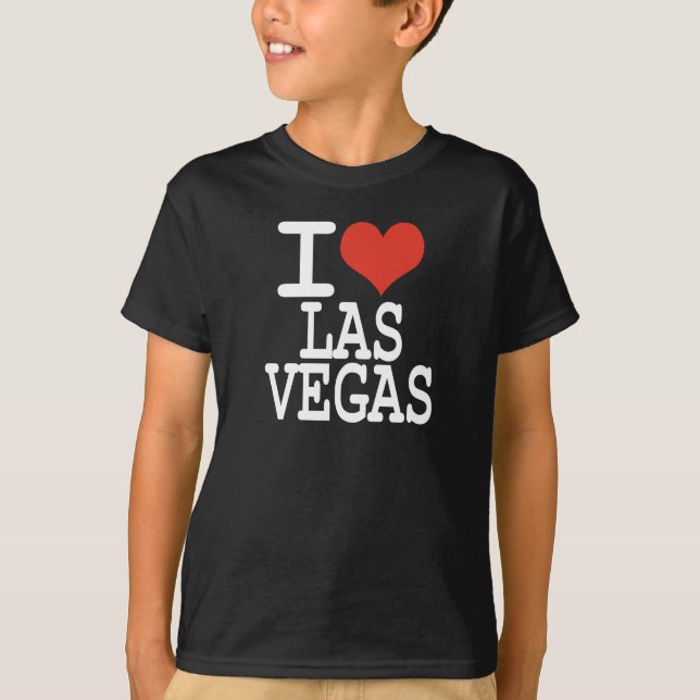 Camiseta Eu amo Las Vegas (Frente)