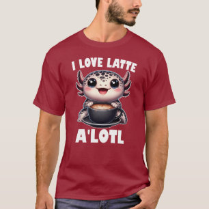 Camiseta Eu Amo Latte A'lotl