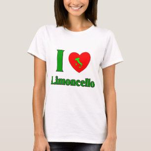 Camiseta Eu amo Limoncello