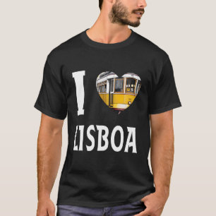 Camiseta Eu Amo Lisboa Portugal