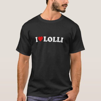 Camiseta Eu Amo Lolli