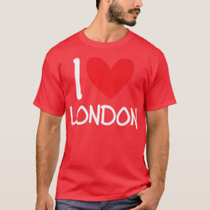 Camiseta Eu Amo London Name Personated Girl Woman BFF Fri