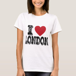 Camiseta Eu amo Londres