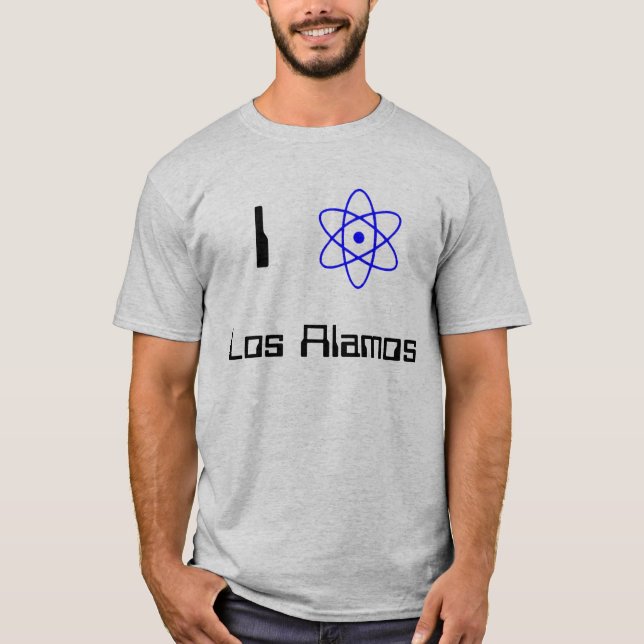 Camiseta Eu amo Los Alamos (Frente)