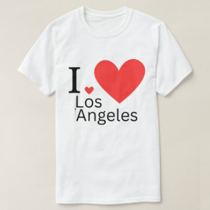 Camiseta Eu Amo Los Angeles