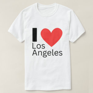 Camiseta Eu Amo Los Angeles