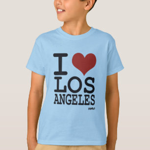 Camiseta Eu amo Los Angeles - LA