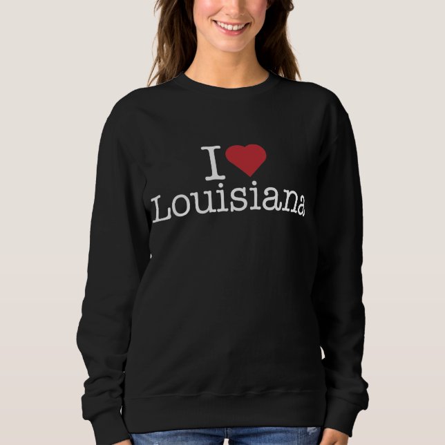 Camiseta Eu amo Louisiana (Frente)