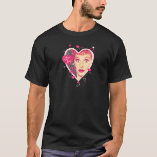 Camiseta Eu Amo Lucy Beijando Corações